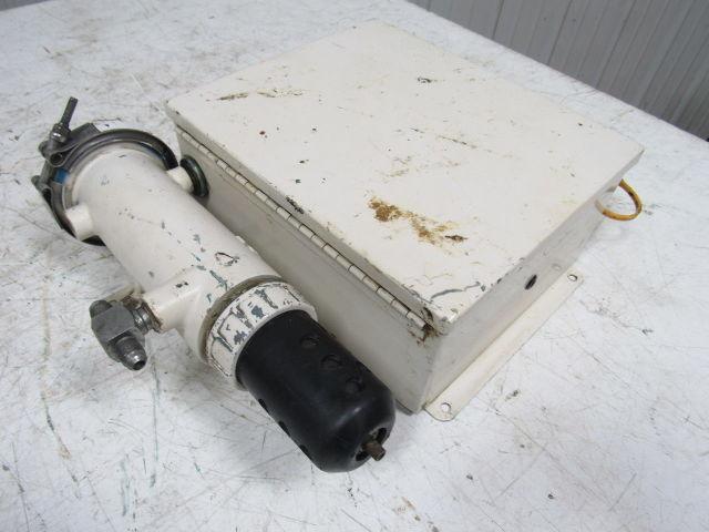 10" X 12" X 5" Central Lubrication Control Panel W/Filenco Air Dryer