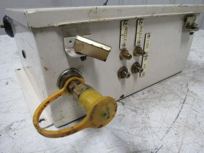 10" X 12" X 5" Central Lubrication Control Panel W/Filenco Air Dryer
