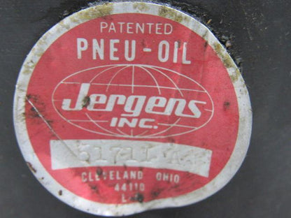 Jergens 61711 A Pneu-oil Booster 18 cu.in. Reservoir 30:1 Ratio