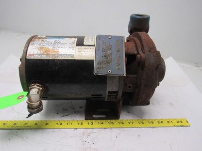 Scot Model 11 Standard 3/4HP 3PH End Suction Centrifugal Pump 1.25" X 1"