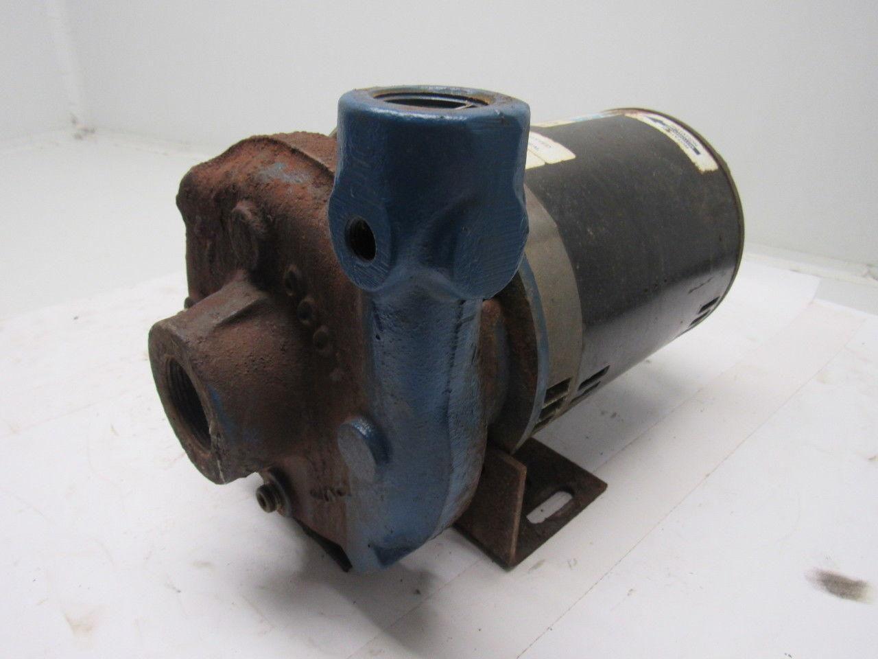 Scot Model 11 Standard 3/4HP 3PH End Suction Centrifugal Pump 1.25" X 1"