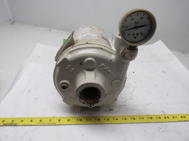 Scot Model 11 Standard 3/4HP 3PH End Suction Centrifugal Pump 1.25" X 1"