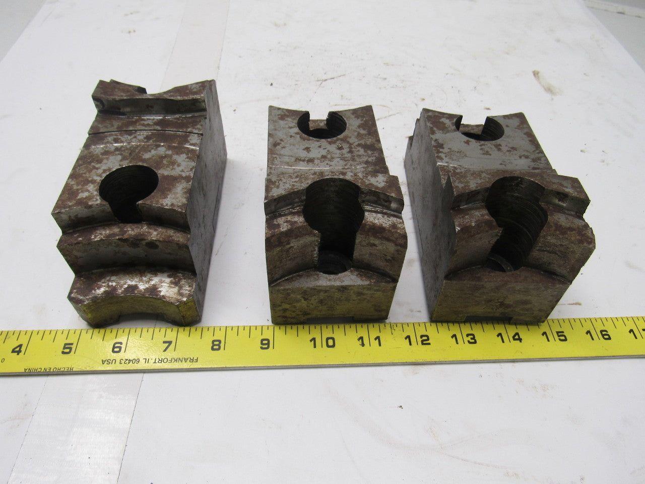 Daco M2320B10P Lathe Chuck Top Jaws 5-3/4" X 2-3/8" X 2-1/2" Lot Of 3