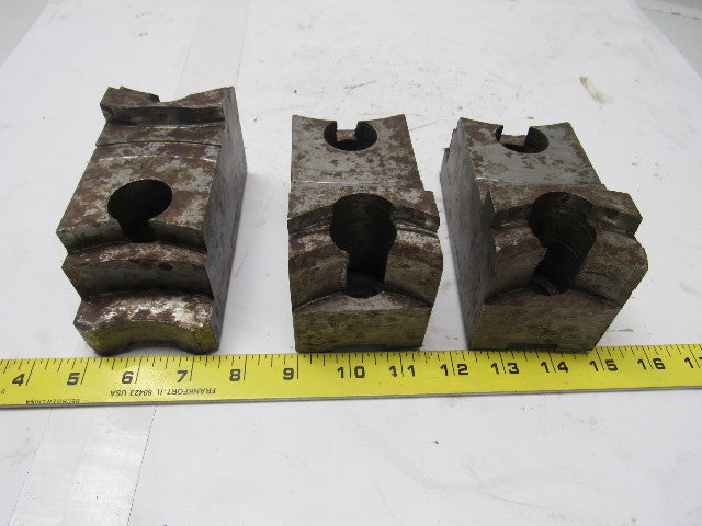 Daco M2320B10P Lathe Chuck Top Jaws 5-3/4" X 2-3/8" X 2-1/2" Lot Of 3