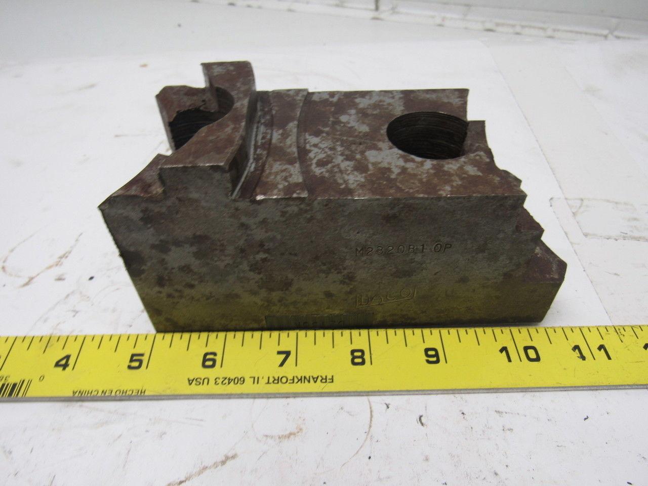 Daco M2320B10P Lathe Chuck Top Jaws 5-3/4" X 2-3/8" X 2-1/2" Lot Of 3
