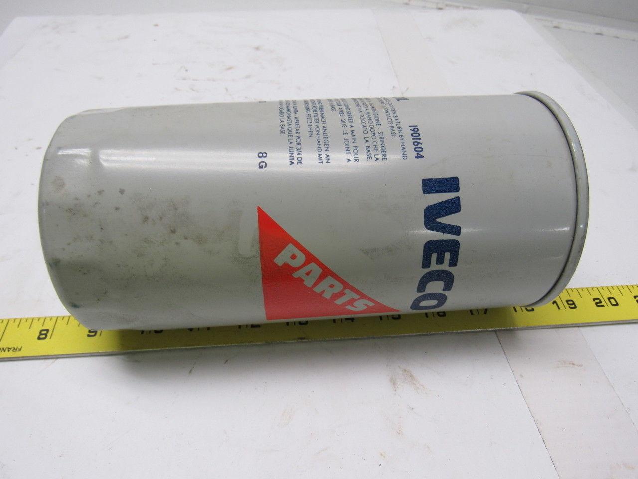 Iveco 1901604 Fiat Spin On Oil Filter 4-5-16" X 9" Lot of 2