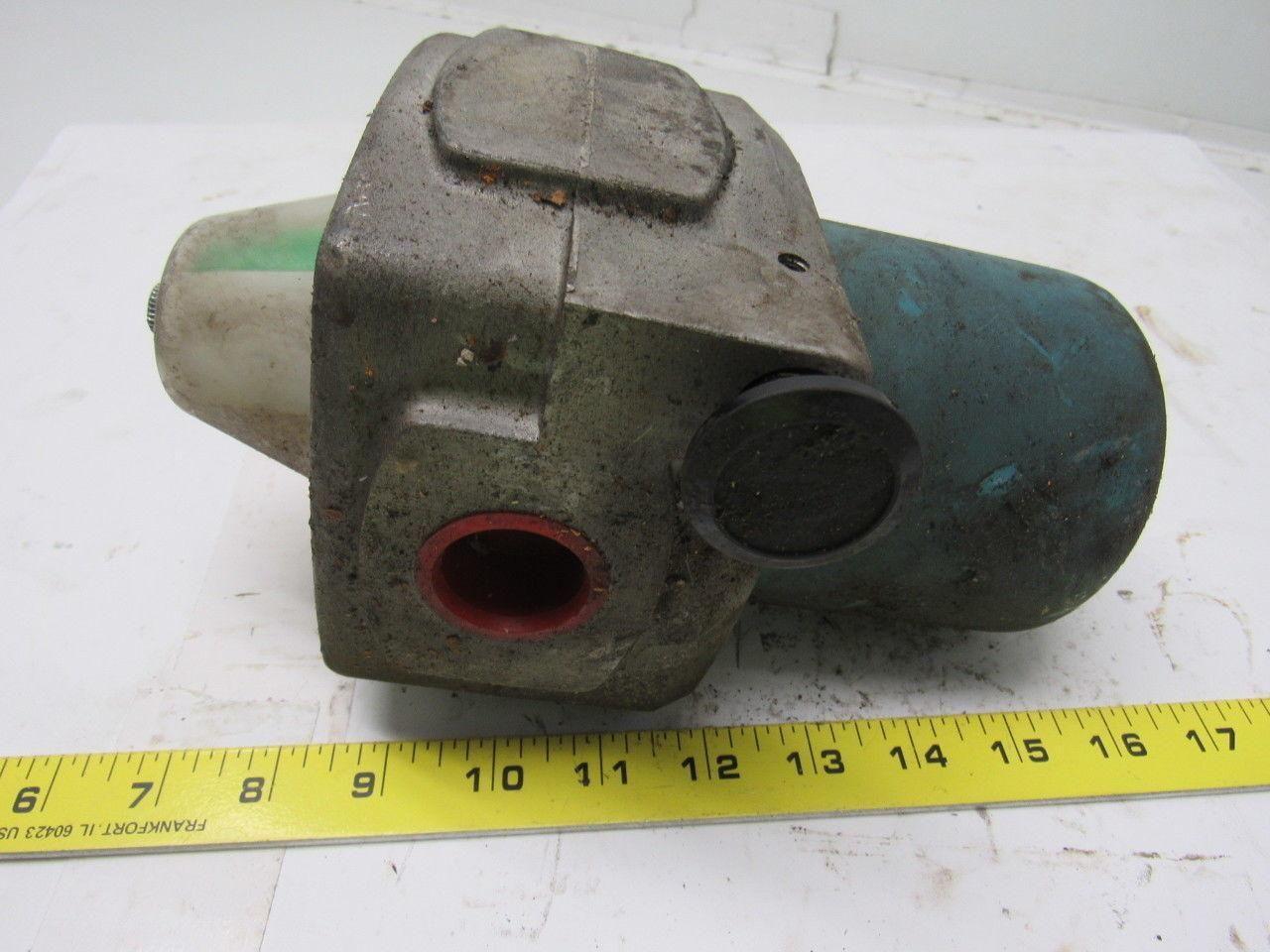 Sperry Vickers OF321 1PV 10C25 Hydraulic Filter 300 PSI 1"NPT By Pass Valve