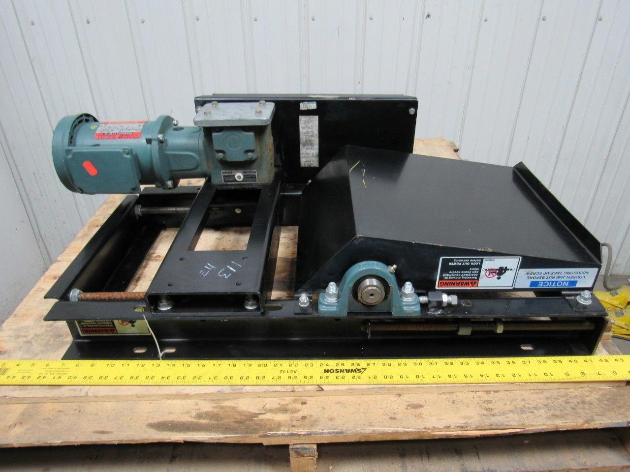 Rapistan Demag  14-1/2" Conveyor Power Roller Drive Unit 3/4 HP 3 PH