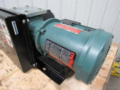 Rapistan Demag  14-1/2" Conveyor Power Roller Drive Unit 3/4 HP 3 PH