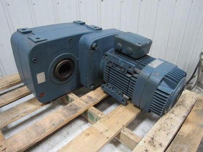 Mannesmann Demag AF12-M01-20.1 Overhead Crane Offset Gear Motor 3" Hollow Shaft