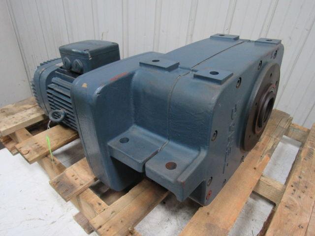 Mannesmann Demag AF12-M01-20.1 Overhead Crane Offset Gear Motor 3" Hollow Shaft