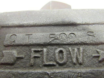 Deltrol Auto-Ponents CT-500-S In Line Flow Control Valve 1/2" NPT