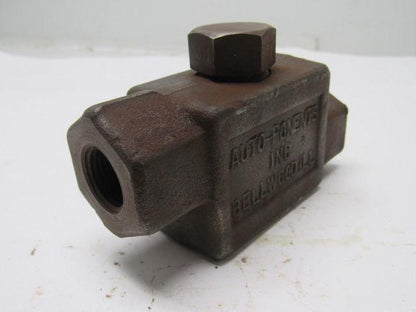 Deltrol Auto-Ponents CT-500-S In Line Flow Control Valve 1/2" NPT