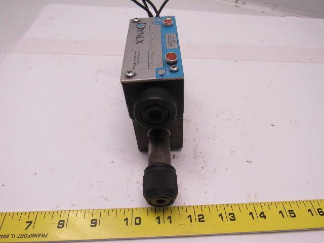 Dynex 6530-D03-115/DF-SL-10 Solenoid Operated Directional Control Valve 110V