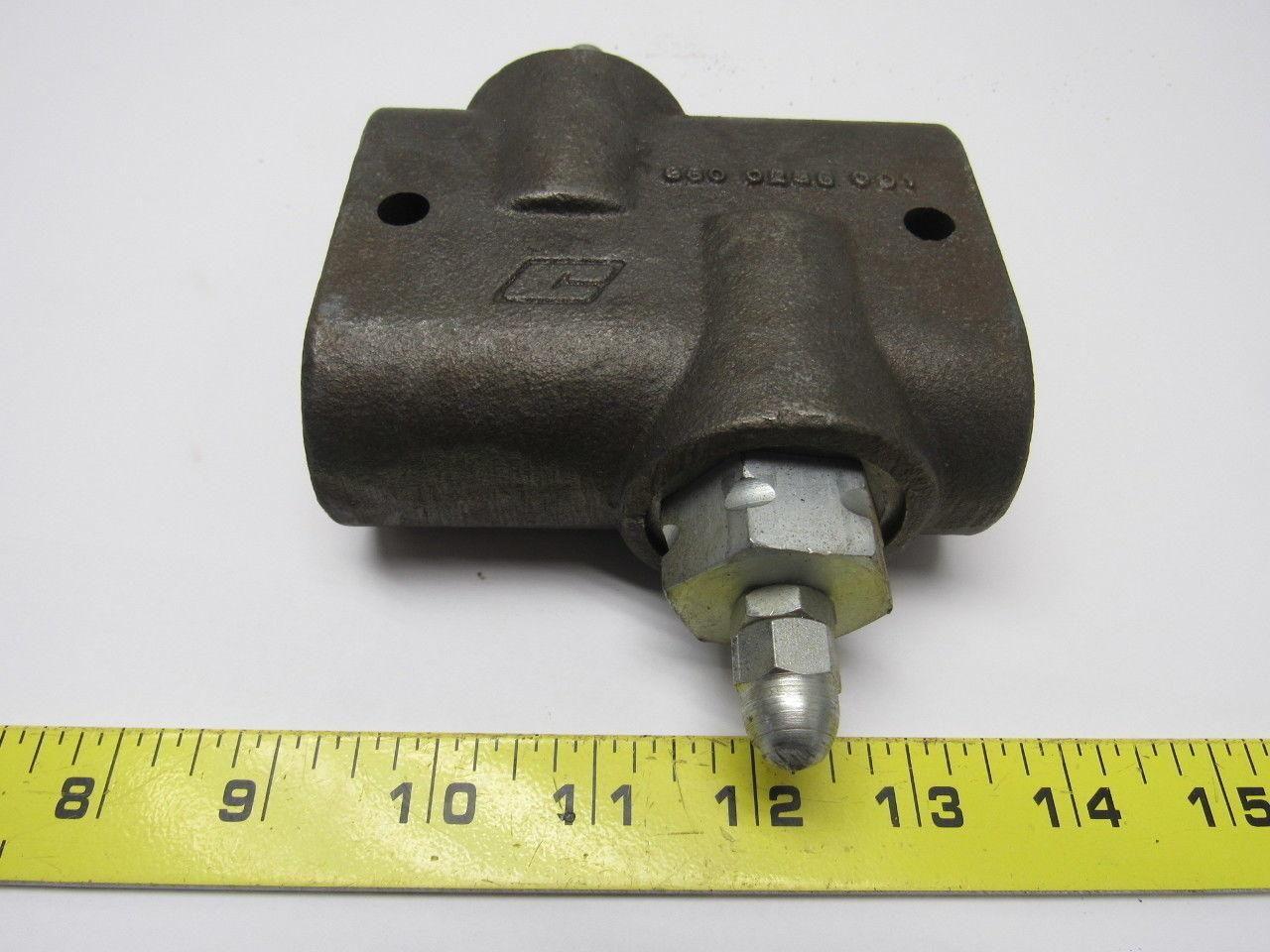 Commercial 380-0236-001 Adjustable Hydraulic Flow Control Valve 1/2" NPT