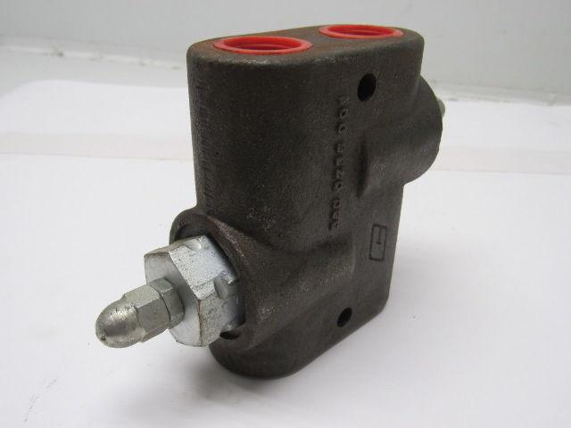 Commercial 380-0236-001 Adjustable Hydraulic Flow Control Valve 1/2" NPT