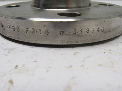 1-1/2" 150 B16 S-89 SA 182 F316 #318340 Stainless Steel Flange