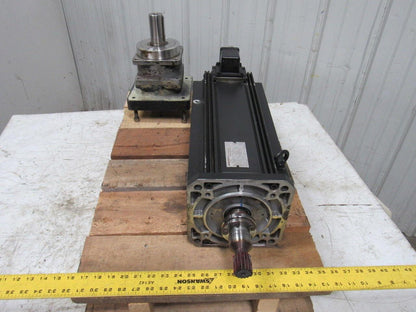 Indramat MAC112D-0-ED-3-C/130-A-0/S05 Servo Motor For Analogue Drives W/Adapter