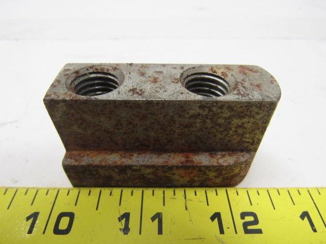 Huron HO1MA12JN Lathe Chuck Jaw Nut 2-1/2" X 1-1/4" X 1-1/8" Lot of 3