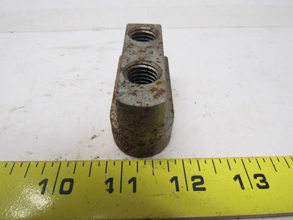 Huron HO1MA12JN Lathe Chuck Jaw Nut 2-1/2" X 1-1/4" X 1-1/8" Lot of 3