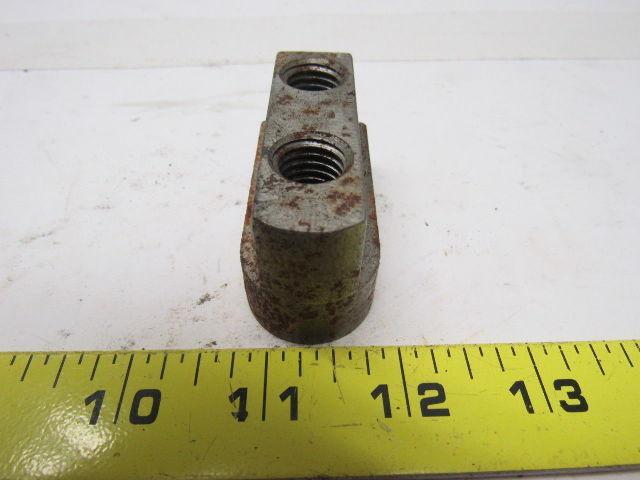 Huron HO1MA12JN Lathe Chuck Jaw Nut 2-1/2" X 1-1/4" X 1-1/8" Lot of 3