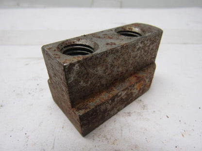 Huron HO1MA12JN Lathe Chuck Jaw Nut 2-1/2" X 1-1/4" X 1-1/8" Lot of 3