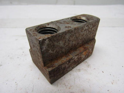 Huron HO1MA12JN Lathe Chuck Jaw Nut 2-1/2" X 1-1/4" X 1-1/8" Lot of 3