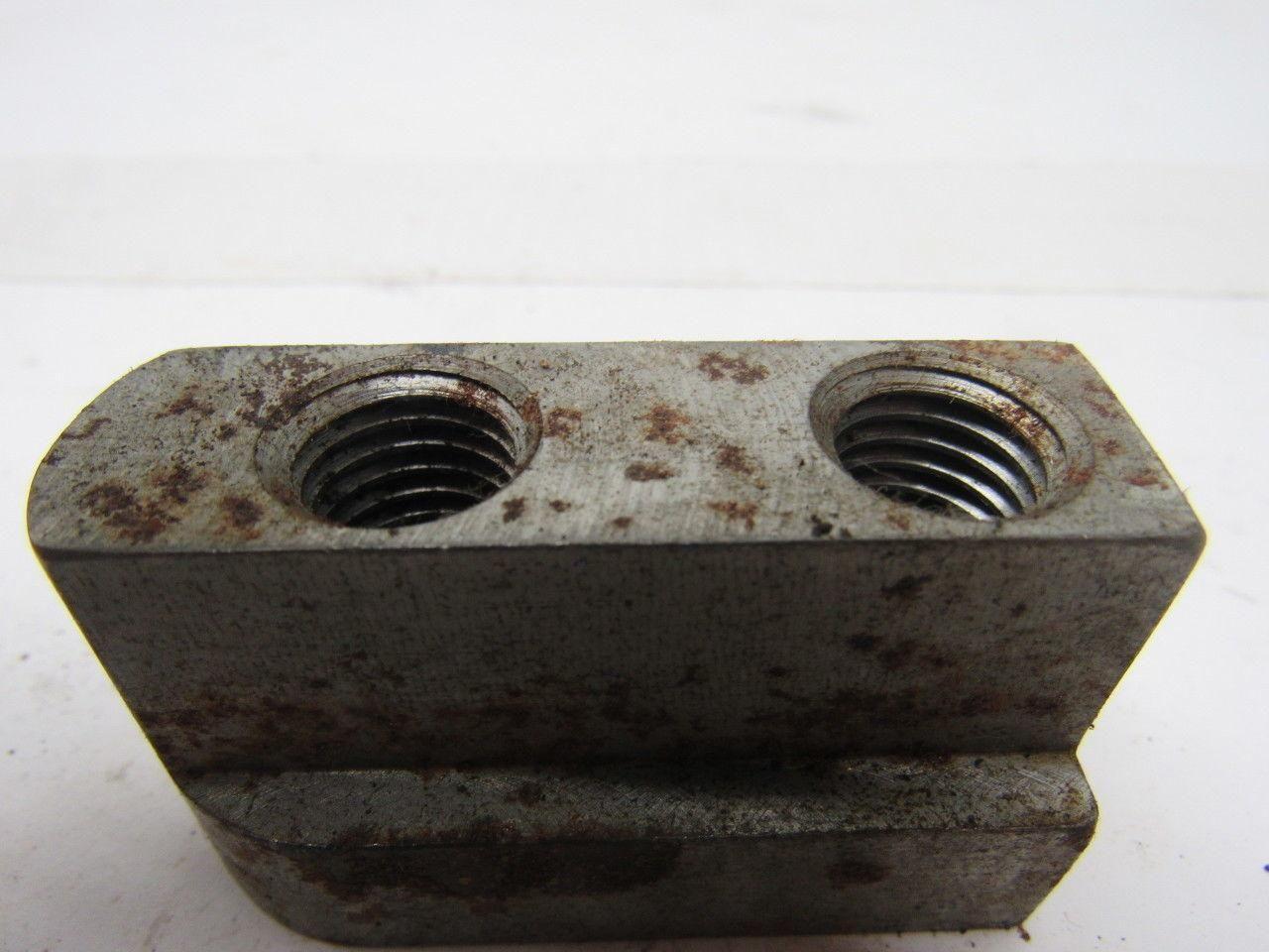 Huron HO1MA12JN Lathe Chuck Jaw Nut 2-1/2" X 1-1/4" X 1-1/8" Lot of 3