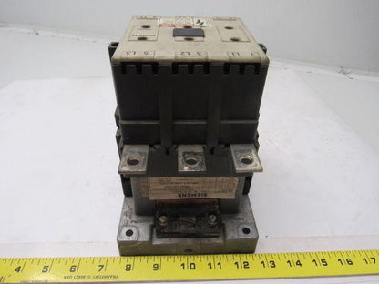 Siemens 3TB5217-0A Motor Contactor Starter 135A 600V 3PH 3-Pole 120V Coil Size 4