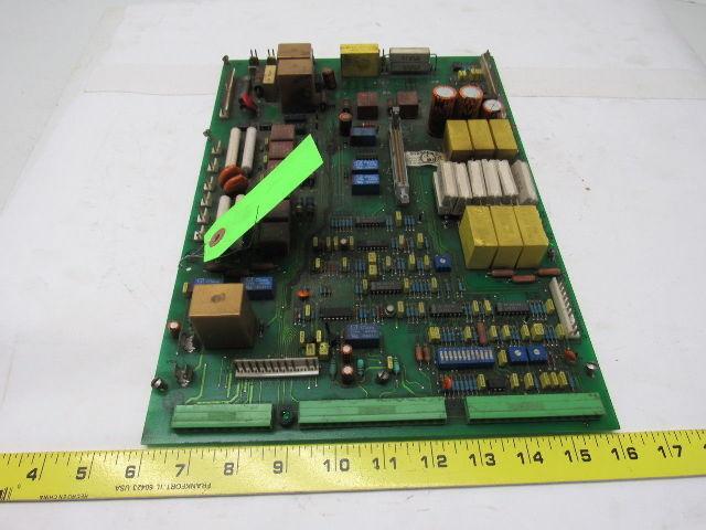 Siemens A1-406-200-002 Power Interface Board For Parts Or Repair