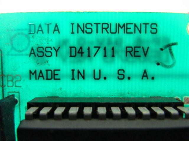 Data Instruments D41711 Rev. J Control Circuit Board For Repair