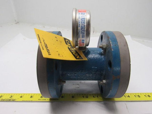 Ronningen Petter 6" Flange Bladder Coupling 0-200 PSI 3-1/2" Hole Centers