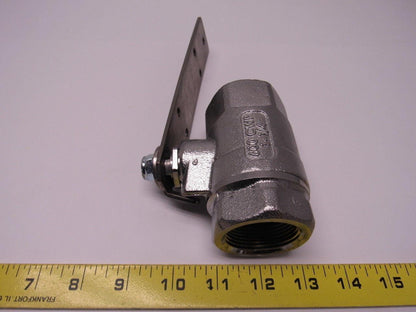 Apollo Chrome Reducing Ball valve 1" NPT to 1-1/4" NPT