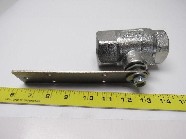 Apollo Chrome Reducing Ball valve 1" NPT to 1-1/4" NPT