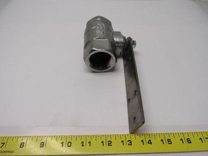 Apollo Chrome Reducing Ball valve 1" NPT to 1-1/4" NPT