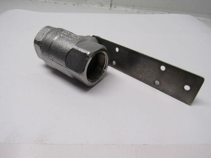 Apollo Chrome Reducing Ball valve 1" NPT to 1-1/4" NPT