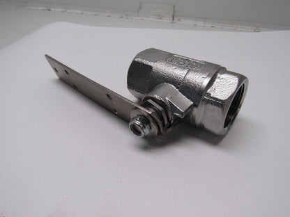 Apollo Chrome Reducing Ball valve 1" NPT to 1-1/4" NPT