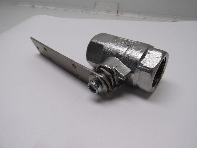 Apollo Chrome Reducing Ball valve 1" NPT to 1-1/4" NPT