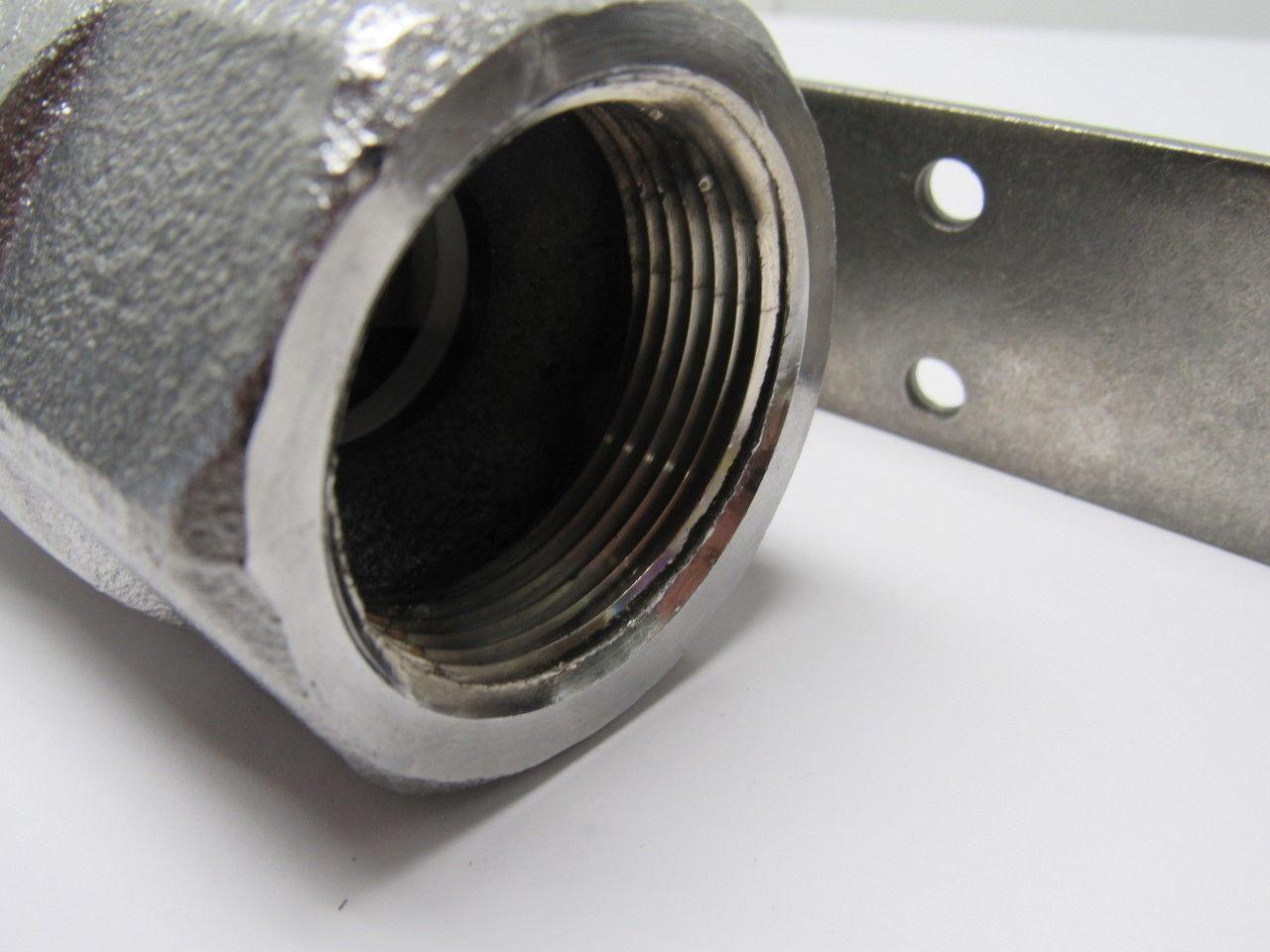 Apollo Chrome Reducing Ball valve 1" NPT to 1-1/4" NPT