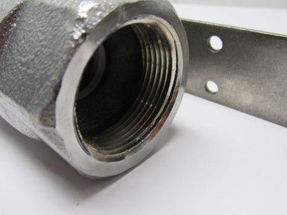 Apollo Chrome Reducing Ball valve 1" NPT to 1-1/4" NPT