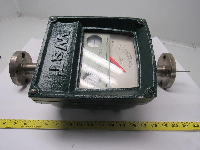 Wallace & Tier nan Verea-Meter 1" Stainless Steel Flange .05-.55 Gal/Min Caustic