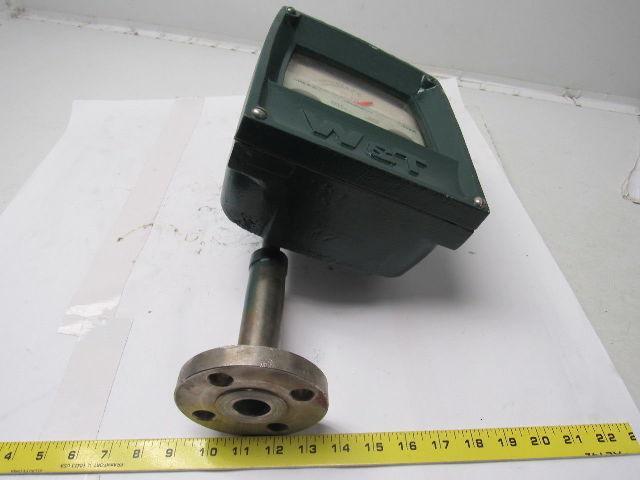 Wallace & Tier nan Verea-Meter 1" Stainless Steel Flange .05-.55 Gal/Min Caustic