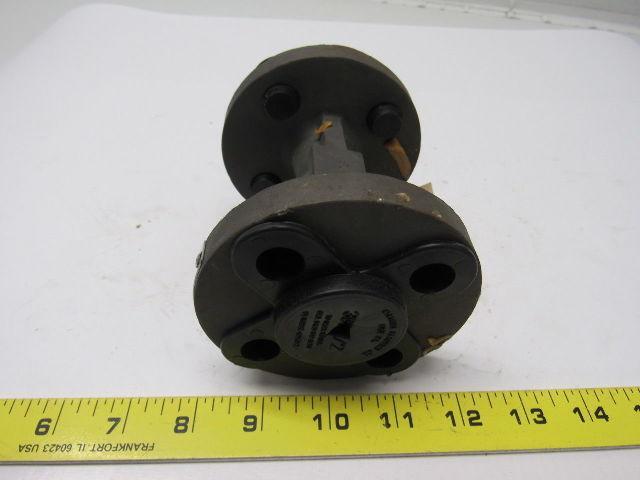 Jamesbury 730SC3122LNXTZ1 1/2" Flanged  Chlorine Service Ball Valve