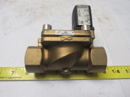 Burkert 5281 A 25 2/2-way Solenoid Valve W/Servo-Diaphragm