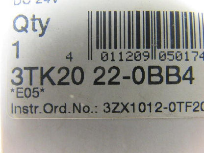 Siemens 3TK20 22-0BB4 Contactor AC-1:16A 400V 2NO+2NC 24VDC