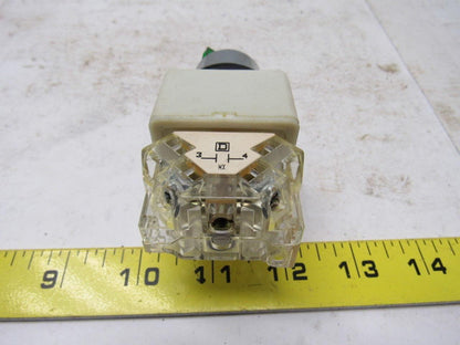 Square D 9001K12J1GH5 Illuminated Selector Switch Green