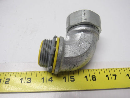 Crouse Hinds Co LBT1009 1" 90° Male Flexible Conduit Connector Box of 10