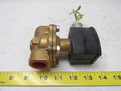 Asco EFHT8210G035V Explosion proof & Watertight Solenoid Valve 120V 3/4" NPT