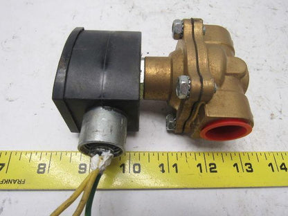 Asco EFHT8210G035V Explosion proof & Watertight Solenoid Valve 120V 3/4" NPT