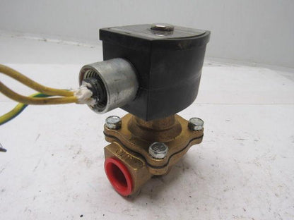 Asco EFHT8210G035V Explosion proof & Watertight Solenoid Valve 120V 3/4" NPT